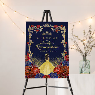 Quinceañera Beauty and best Welcome sign