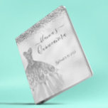 Quinceanera Birthday Gold Dress Champagne Foil<br><div class="desc">This design may be personalized in the area provided by changing the photo and/or text. Or it can be customized by choosing the click to customize further option and delete or change the color of the background, add text, change the text color or style, or delete the text for an...</div>