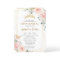 Quinceañera Blush Pink Rose Floral Butterfly Tiara