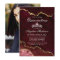 Quinceanera Burgundy Gold Marble Agate Geode Photo