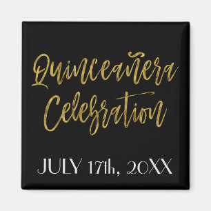 Quinceanera Celebration Save the Date Magnet