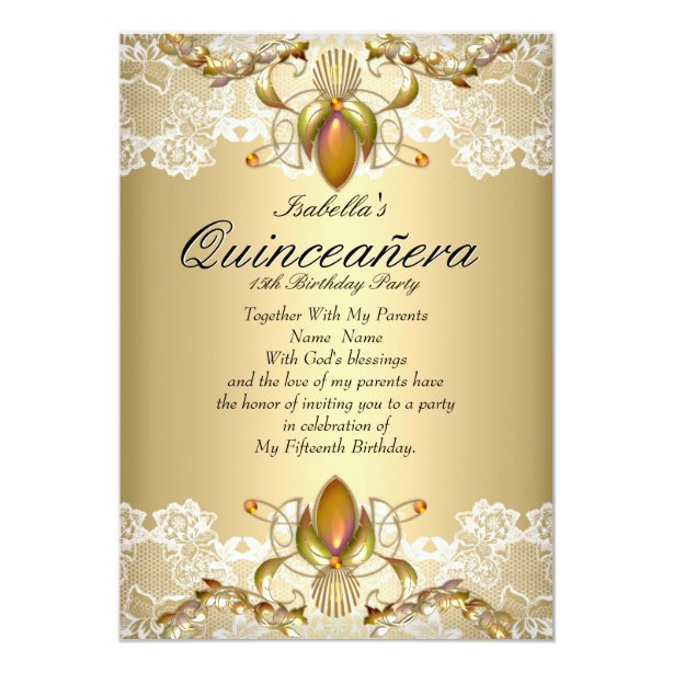 Prayer Quinceañera Invitations | Zazzle