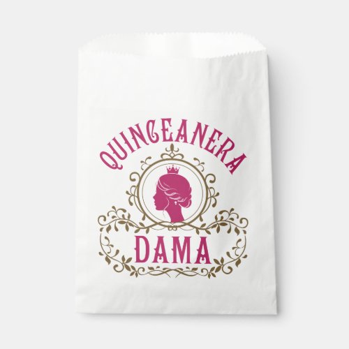Quinceanera Dama Favor Bag