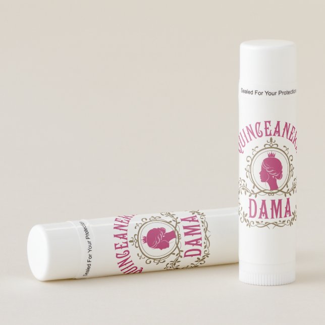 Quinceanera Dama Lip Balm (Front)