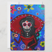 QUINCEANERA DAY OF THE DEAD INVITATION (Front)