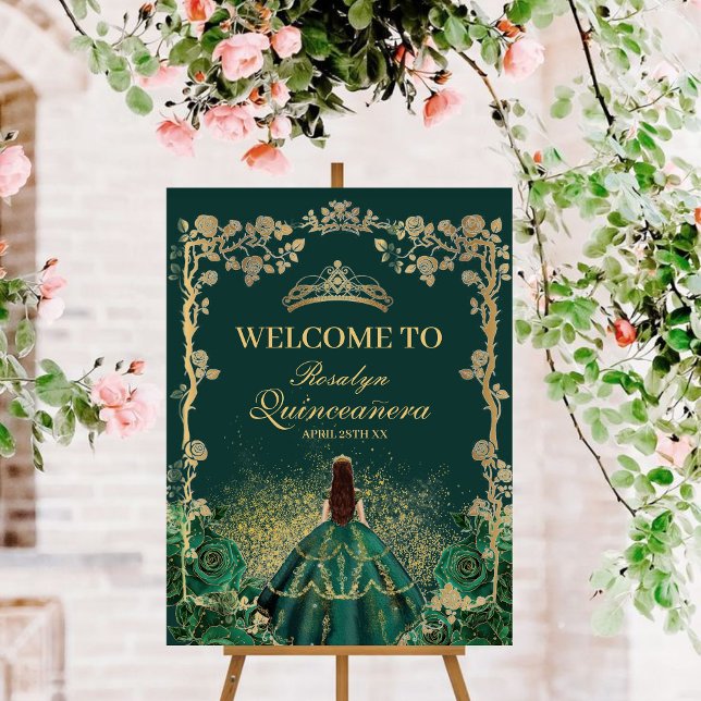 Quinceanera Emerald Beauty and best Quinceanera Foam Board (Creator Uploaded)