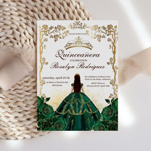 Quinceanera Emerald Beauty and best Quinceanera Invitation