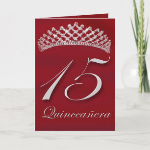 Quinceañera for the 15th anniversary invitation