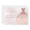 Quinceañera , Glitters Gown, Faux Rose Gold