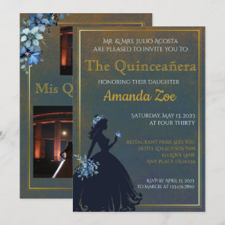 Quinceañera invitation