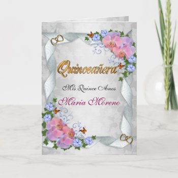 Quinceanera Invitation Mis Quince Anos 15th by Irisangel at Zazzle