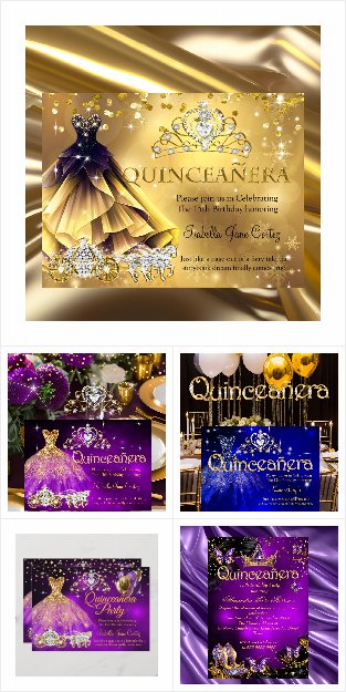 Quinceanera Invitations 2nd