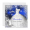 Quinceanera Party Royal Blue Winter Wonderland