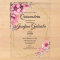 Quinceanera pink floral