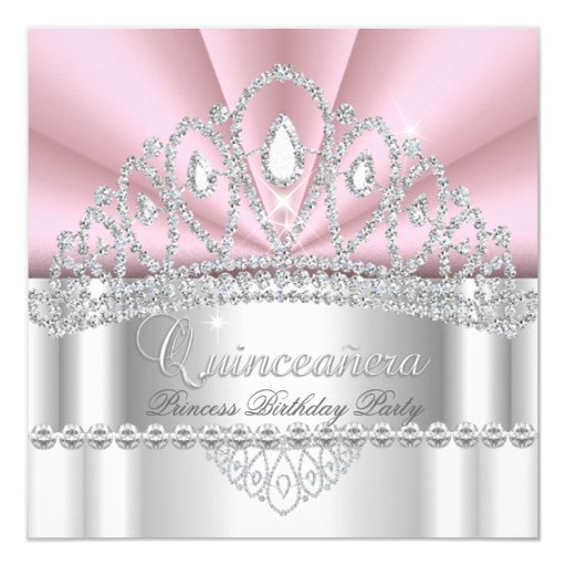 Princess Quinceanera Invitations 10