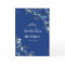 Quinceañera Royal Blue Floral Butterflies Birthday