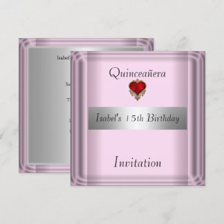 quinceanera, sweet, 15,  Invitation save the date