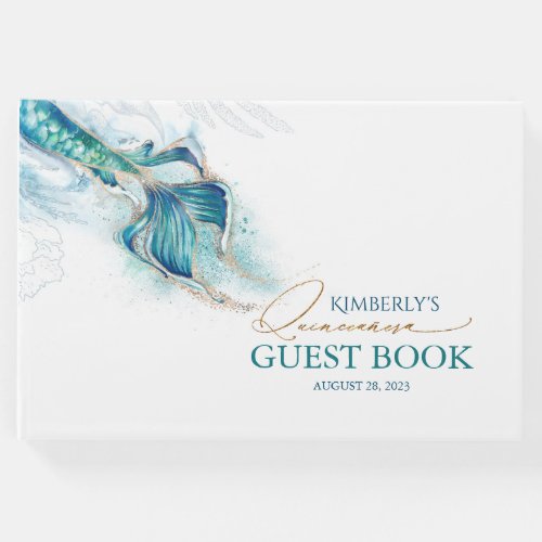 Quinceanera Under the Sea Guest Book