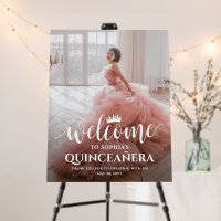 Quinceañera Welcome Script & Photo 15th Birthday