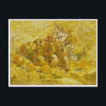 Quinces, Lemons, Pears and Grapes by Van Gogh Postcard<br><div class="desc">This painting is “Quinces,  Lemons,  Pears and Grapes” done in 1887 by Dutch post-impressionist artist Vincent Willem van Gogh (1853-1890).    It is our Fine Art Series no. 187.</div>