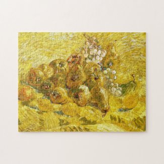 Quinces, Lemons, Pears and Grapes Vincent van Gogh Jigsaw Puzzle