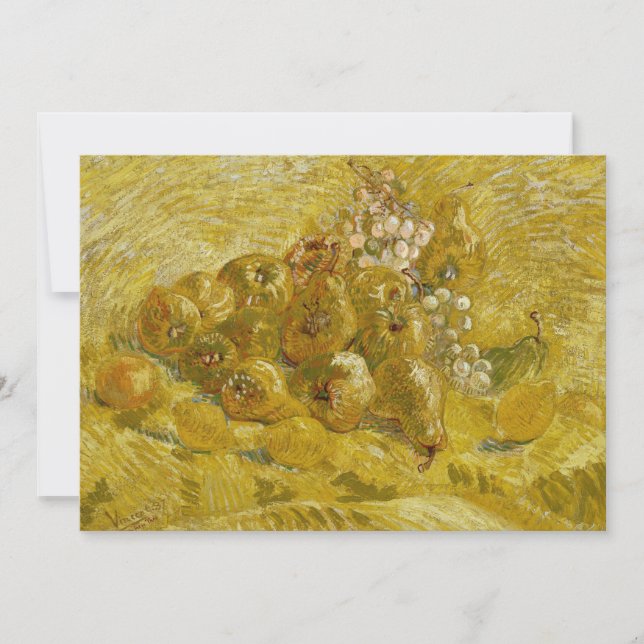 Quinces, Lemons, Pears, Grapes | Vincent van Gogh (Front)