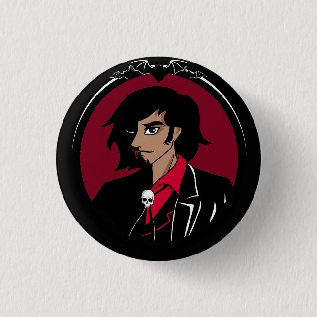 Quincey Morris Color Button (Front)