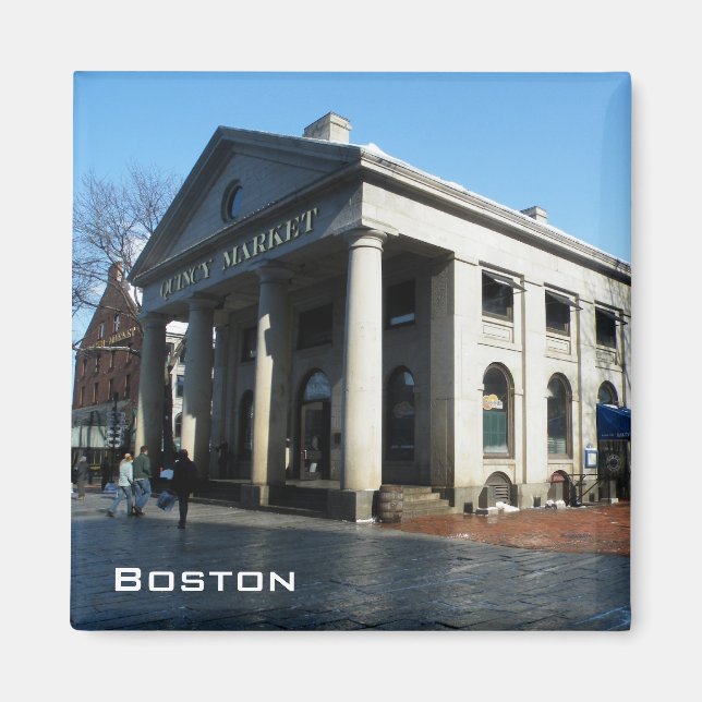 Quincy Market Magnet (Front)