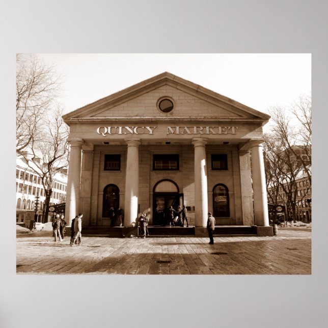 Quincy Market Poster (Front)