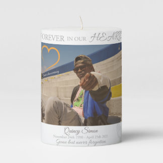 Quincy Memorial Candle