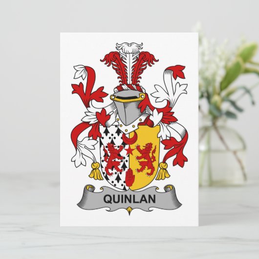 Quinlan Family Crest (Standing Front)