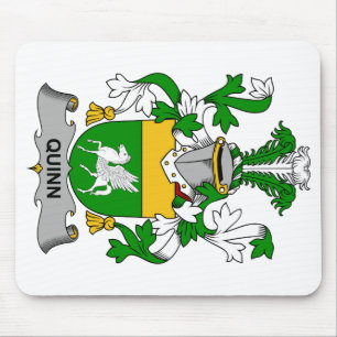 Quinn Family Crest Mouse Pad