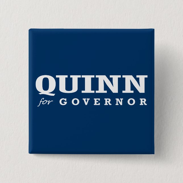 QUINN FOR GOVERNOR 2014 BUTTON (Front)