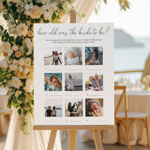 Quinn How Old Is The Bride Photo Game Foam Board