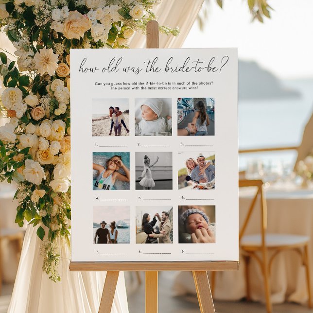 Quinn How Old Is The Bride Photo Game Foam Board (Creator Uploaded)