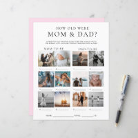 Quinn How Old Were Mom and Dad Photo Game