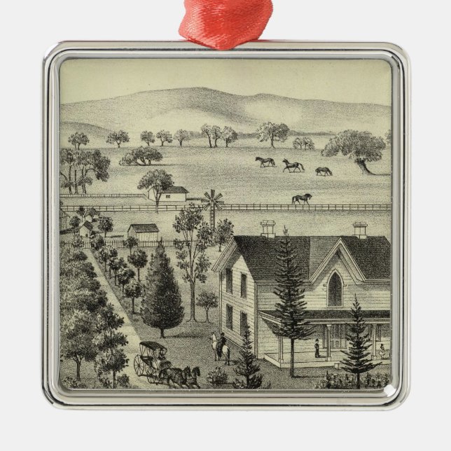 Quinn residence metal ornament (Front)