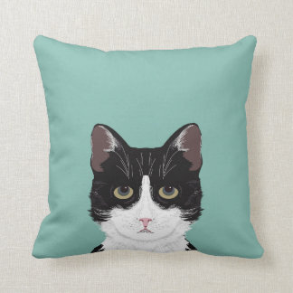 Black And White Cat Pillows - Decorative & Throw Pillows Zazzle