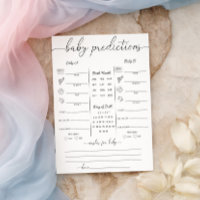 Quinn Twins Baby Predictions Game