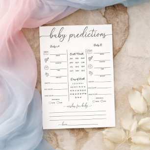 Quinn Twins Baby Predictions Game