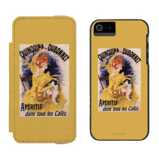 Quinquina Dubonnet Aperitif Promotional Poster iPhone SE/5/5s Wallet Case