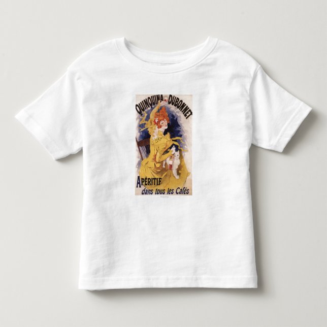 Quinquina Dubonnet Aperitif Promotional Poster Toddler T-shirt (Front)