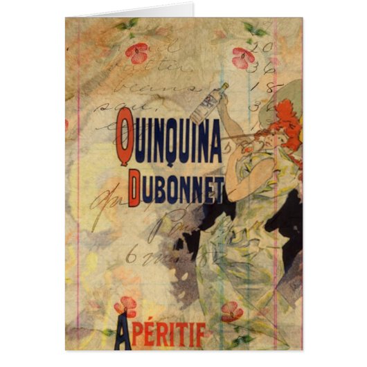 Quinquina Dubonnet Digital Art Cards (Front)