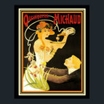 Quinquina Michaud Art Nouveau Ad 16x20 Poster<br><div class="desc">Quinquina Michaud Art Nouveau Advertisement by Fernel 1899 France- 16x20</div>