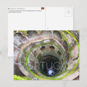Quinta da Regaleira, Sintra, Portugal Travel Postcard