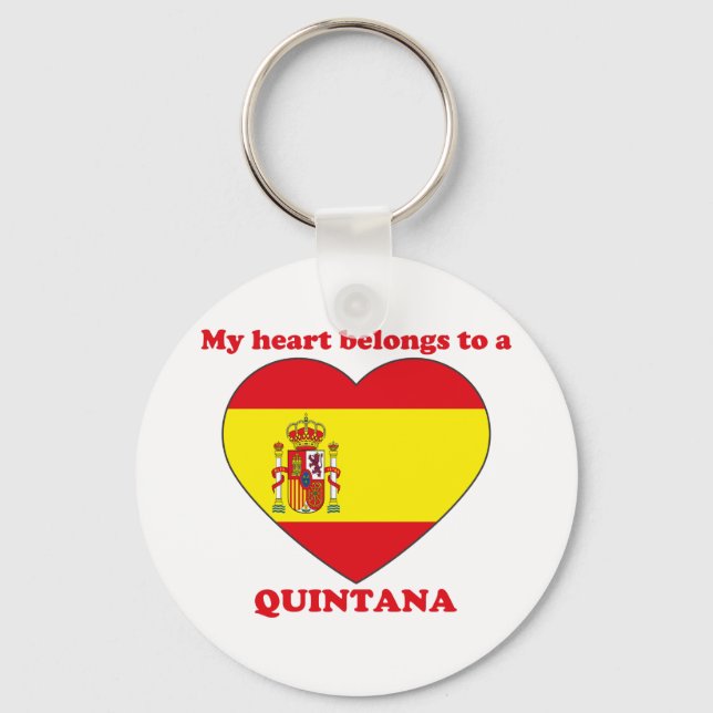 Quintana Keychain (Front)