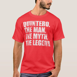 QuinteroQuintero Family name Quintero last Name Qu T-Shirt