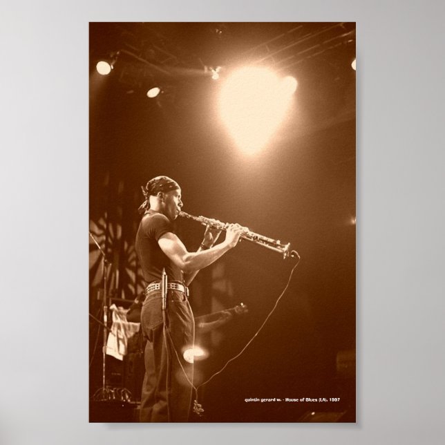 Quintin sepia, quintin gerard w. 1997 poster (Front)
