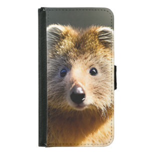 Quintin The Ginger Quokka,  Samsung Galaxy S5 Wallet Case