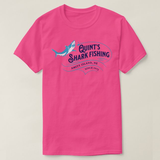 Quints Fishing Amity Island T-Shirt (Design Front)